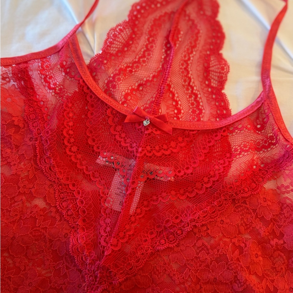 Linea Donatella Coral Lace Nightie